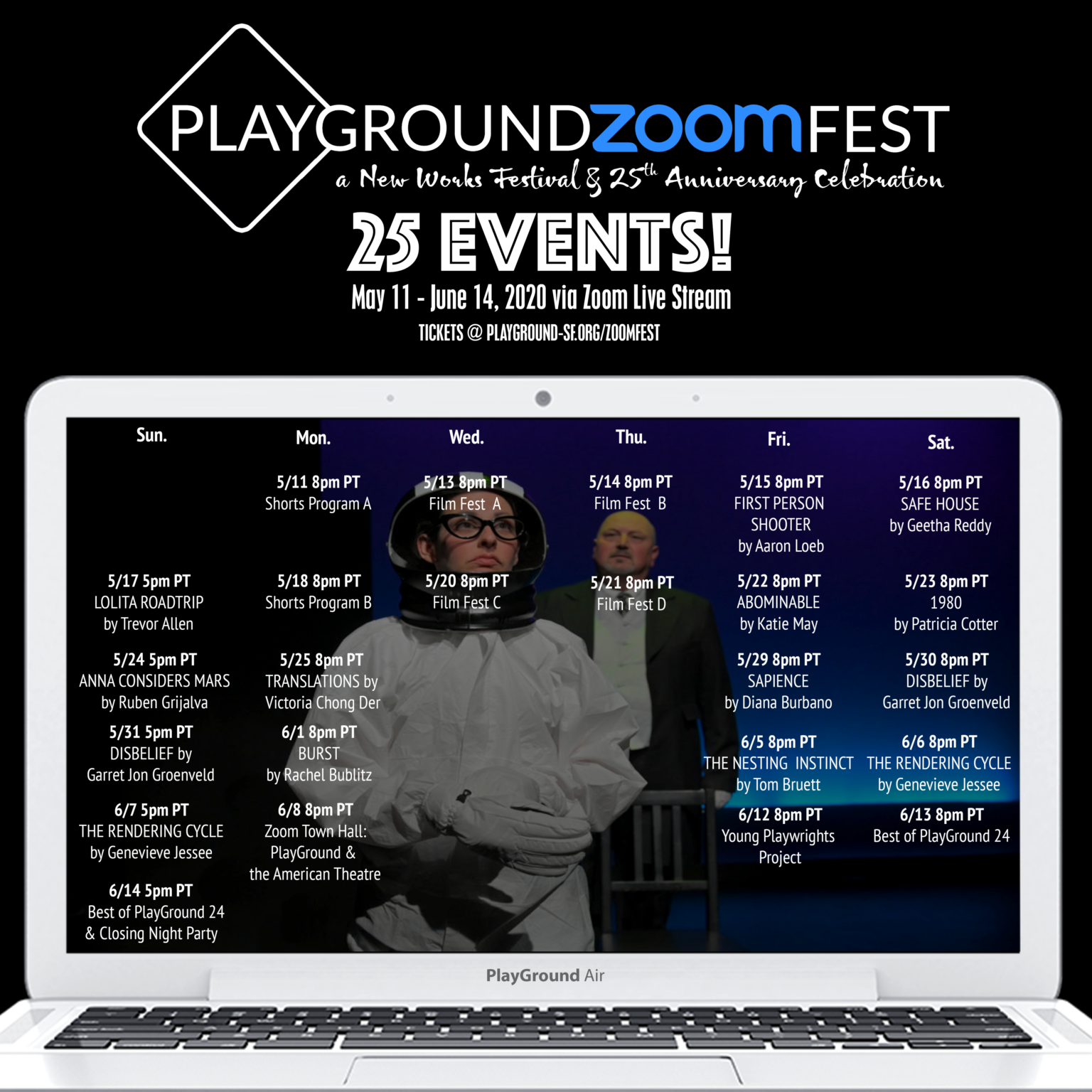 The PlayGround Festival Goes Digital! PlayGround